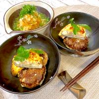 しいたけのえびしんじょう詰め🦐🍄