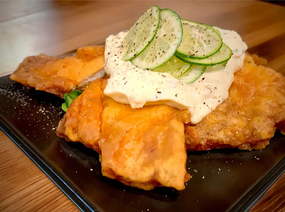 阿波尾鶏のチキン南蛮 すだちタルタルがけ|半田手延べそうめんの店 阿波や壱兆さん