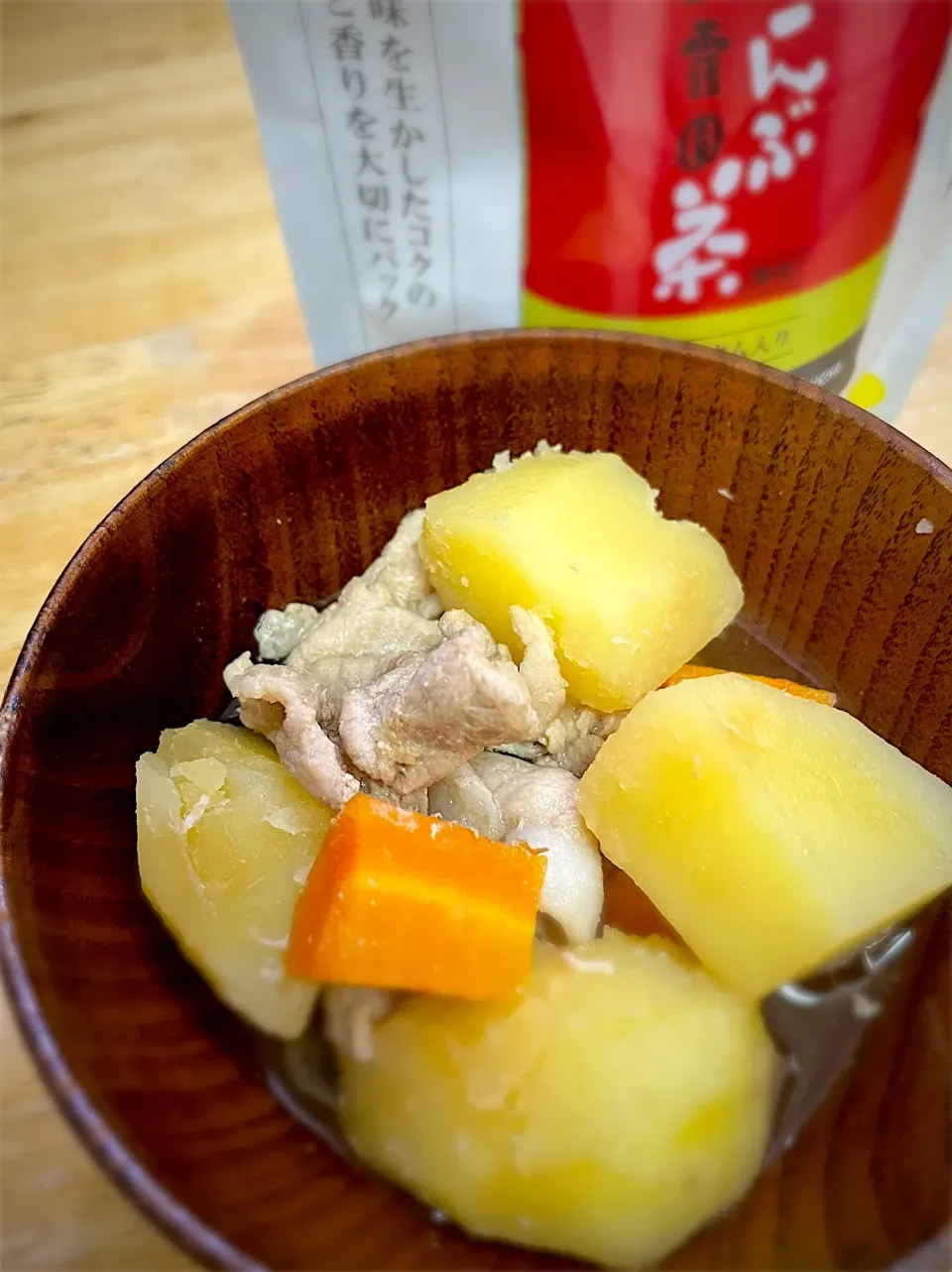 肉じゃが＋こんぶ茶|パパ手料理さん