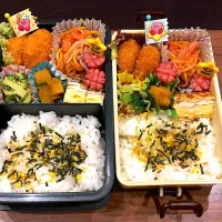 Snapdishの料理写真:夏休み弁当🍱|あゆぞーさん