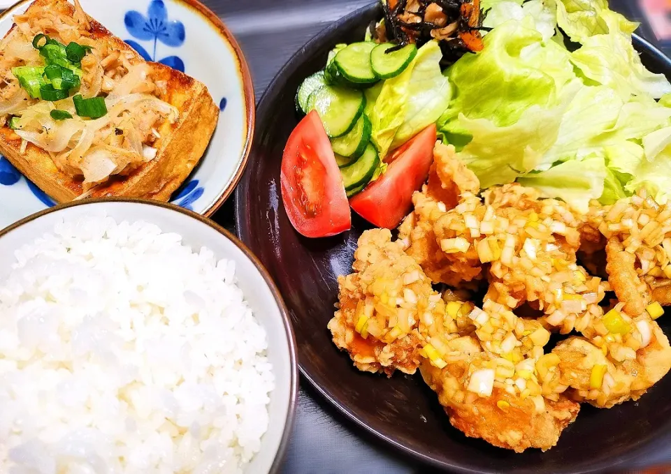 ガツンと！油淋鶏定食！！|なと_1641さん