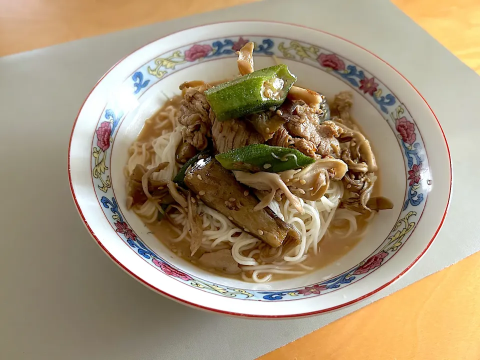 糀甘酒の中華風冷やし素麺|かなっぺさん