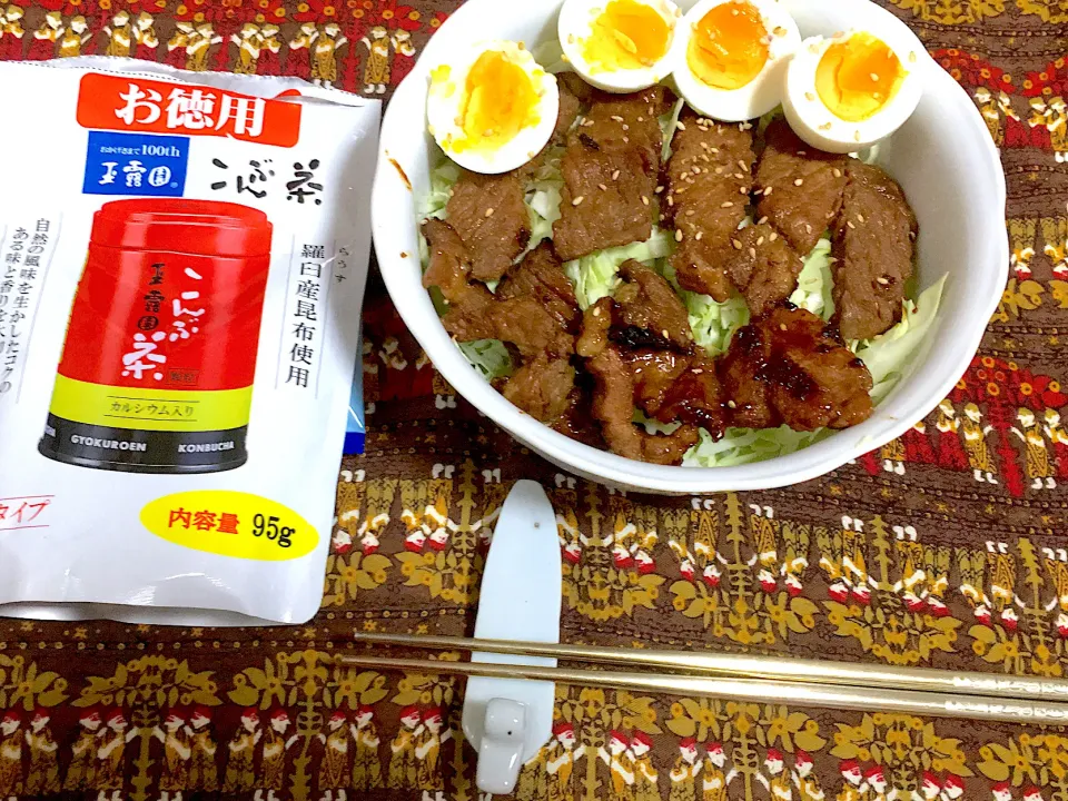 Snapdishの料理写真:豚カルビ丼|ばんびさん