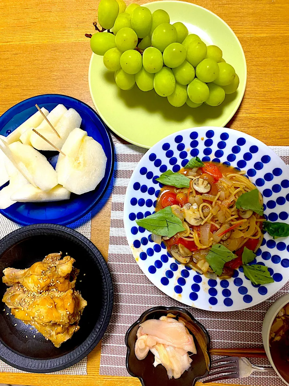 麹甘酒で　胃に優しいナポリタン🍝|1614さん