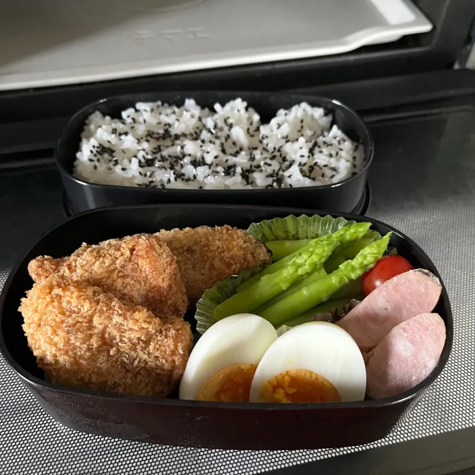 Snapdishの料理写真:ささみカツ弁当|sanaeさん