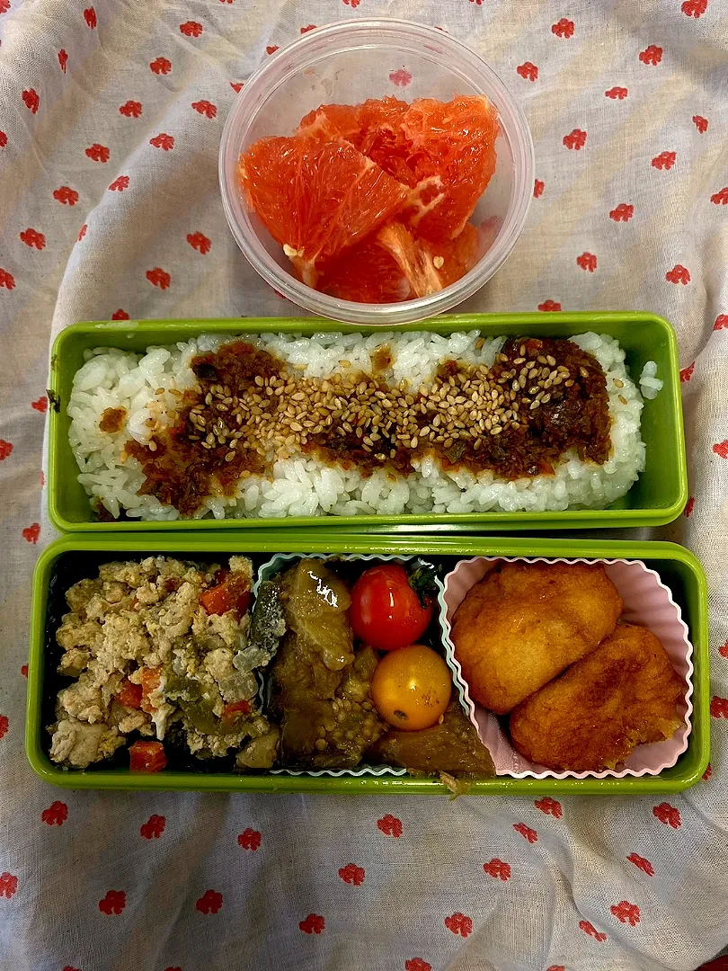 Snapdishの料理写真:新学期！弁当🎃|めめさん