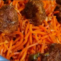 noodles with manchurian|Shreya's feastさん