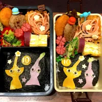 Snapdishの料理写真:夏休み弁当🍱最終日|あゆぞーさん