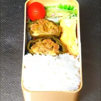 チーズinピーマン肉詰め弁当