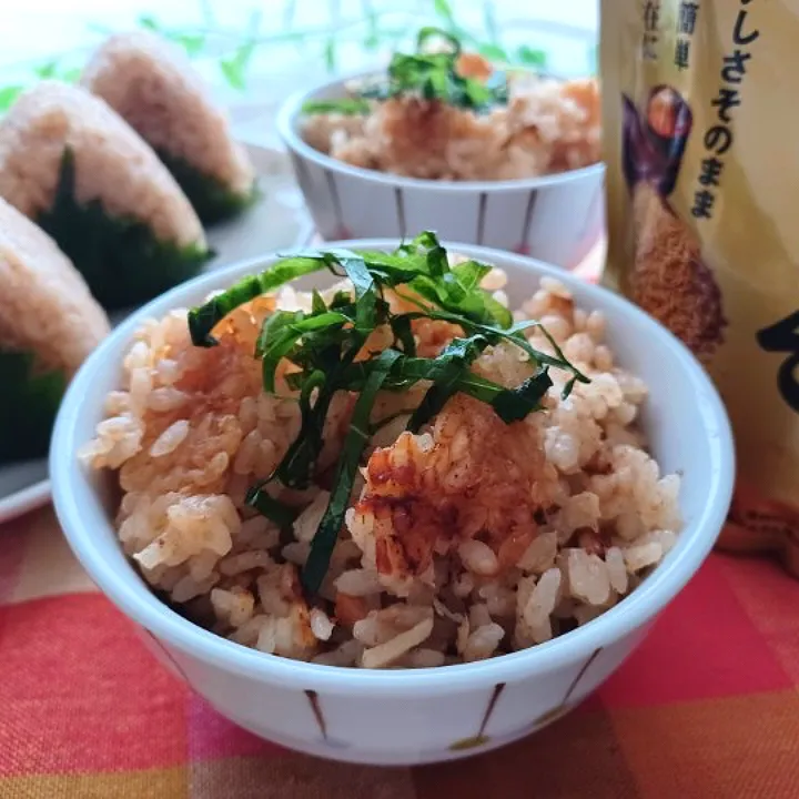 ナオミさんの料理 
粒みその生姜炊き込みご飯|小豆🌼さん