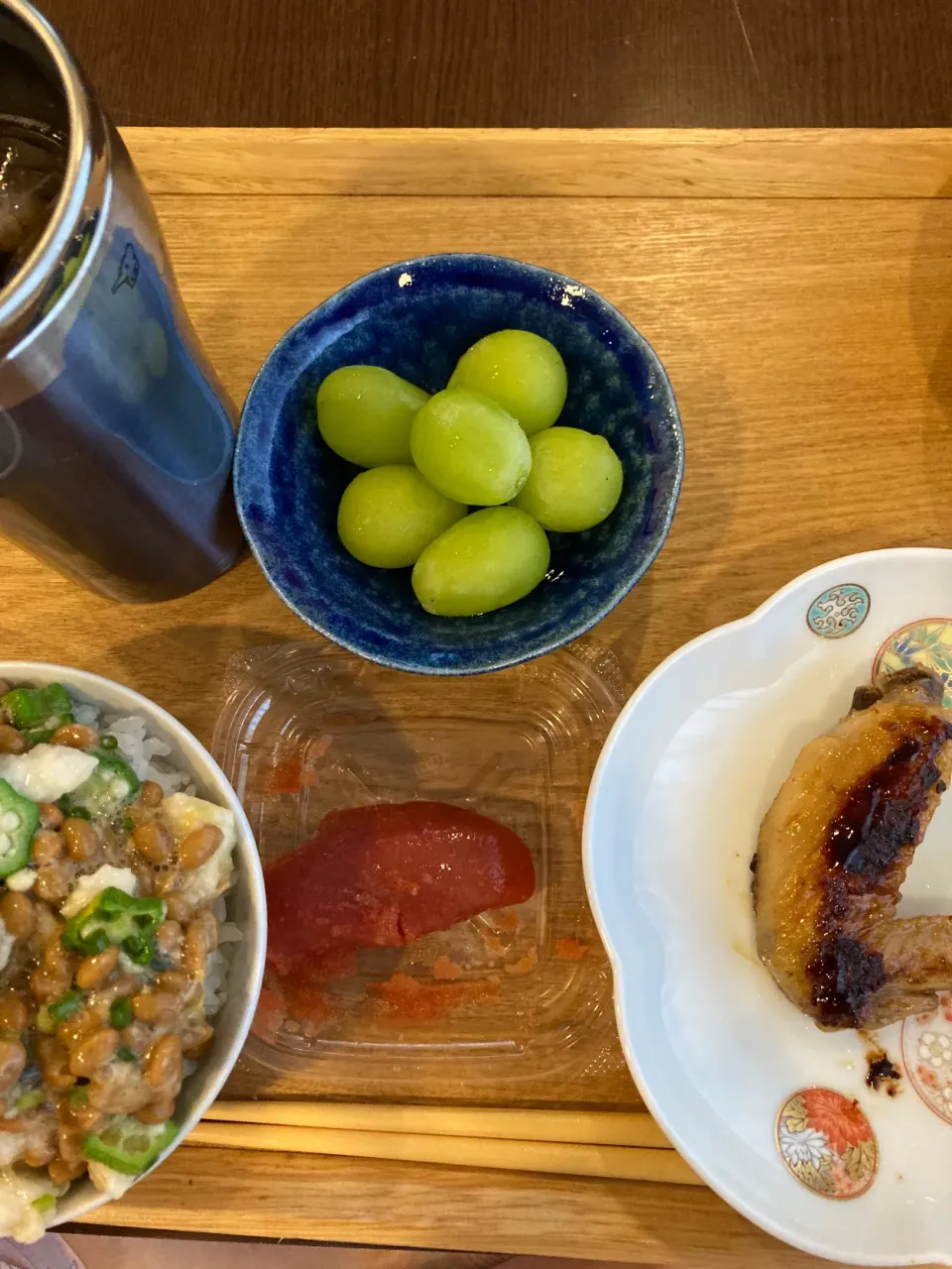 オクラ長芋納豆ご飯|なつこいっきママさん