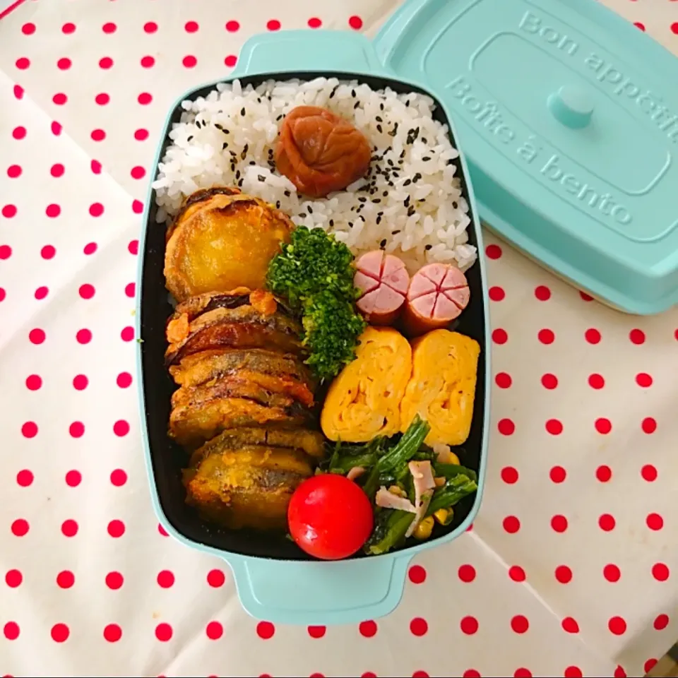 Snapdishの料理写真:2023.8.31 金曜日の夫弁当|ハナコさん