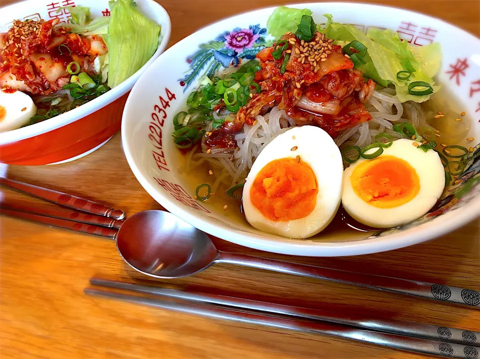 キムチたっぷり冷麺|じゅんさんさん