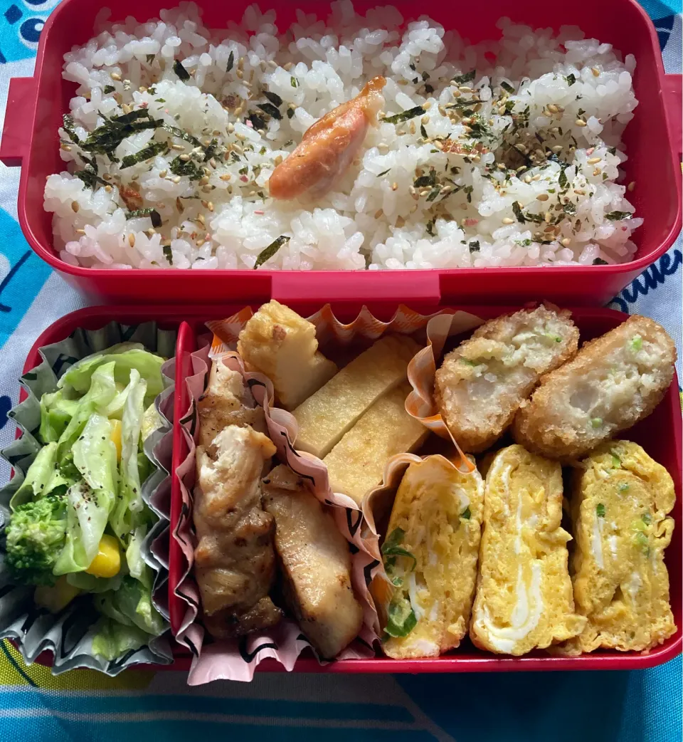 Snapdishの料理写真:高校生👦🏻お弁当🍱 59回目☀️|オンママーンさん