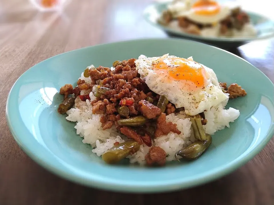 アッチさんの料理 酸豆角炒肉末|古尾谷りかこさん