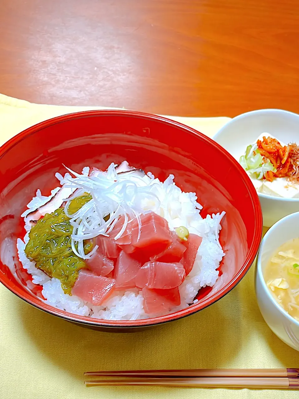 さっぱりマグロ丼|寅子さん