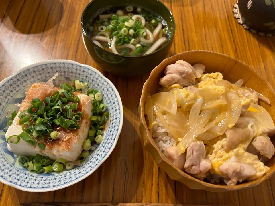 親子丼＆うどんセット|marronさん