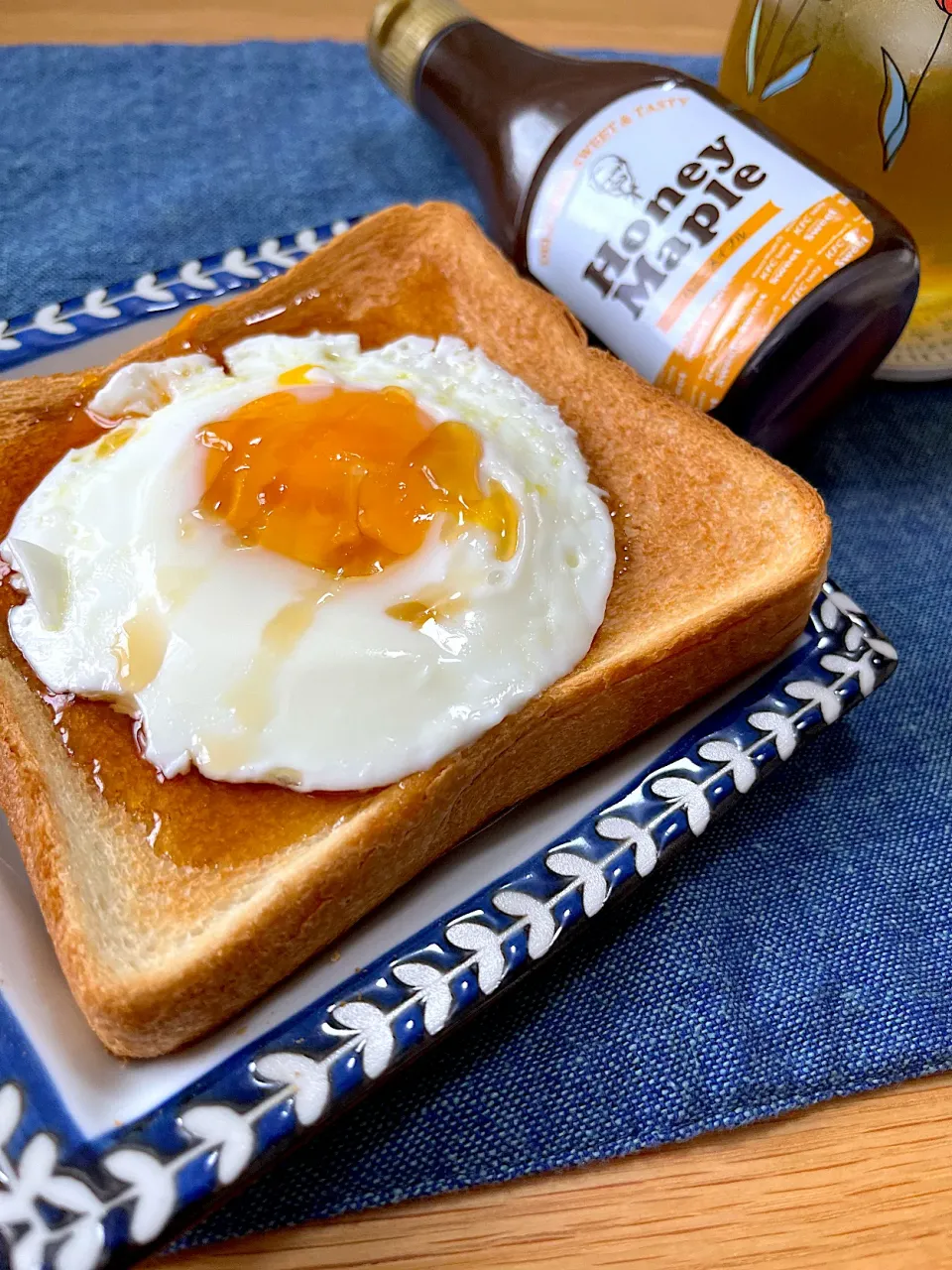 今日の朝ごはん~マックドリドル風トースト~|ゆかｕさん