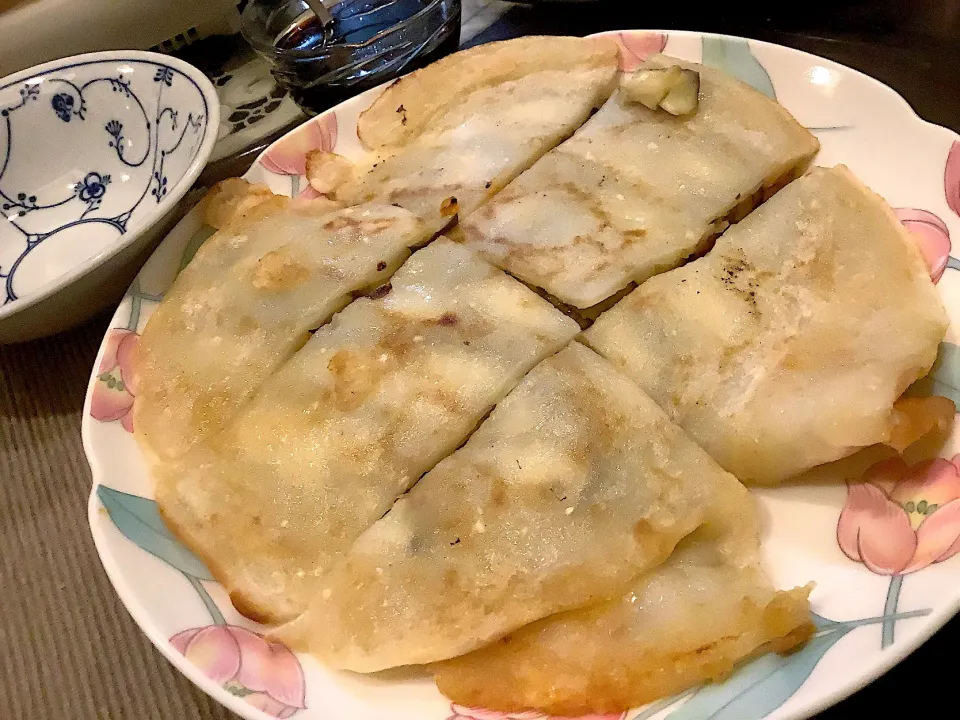 相葉マナブの茄子料理🍆『茄子とキムチのチヂミ』😋|アライさんさん