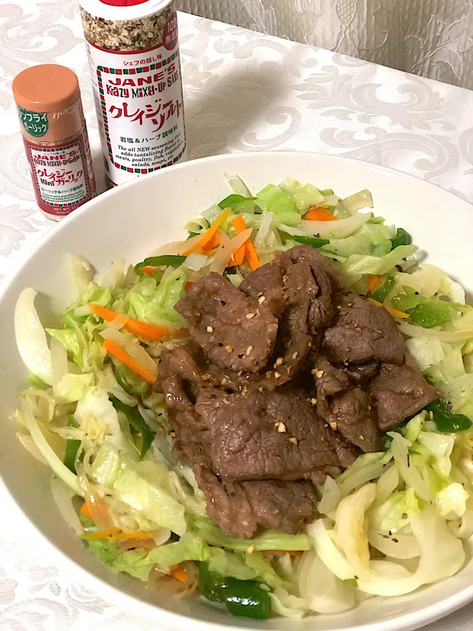 スパイスで簡単、肉と野菜炒め|のりこカルチャーサロンさん