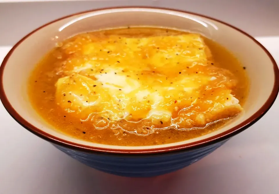 French onion soup 👌
It turn up pretty good.|Jorge Bernal Márquezさん