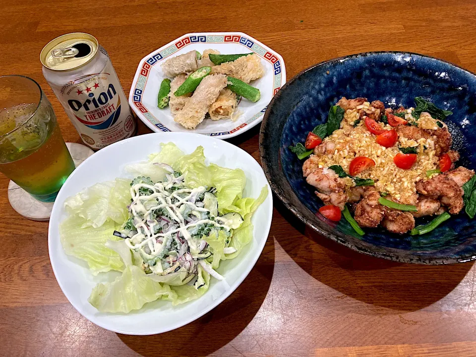 Snapdishの料理写真:週末 晩ご飯|sakuramochiさん