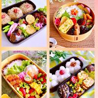 🌻  8月のお弁当 ﾖﾘ 🌻
