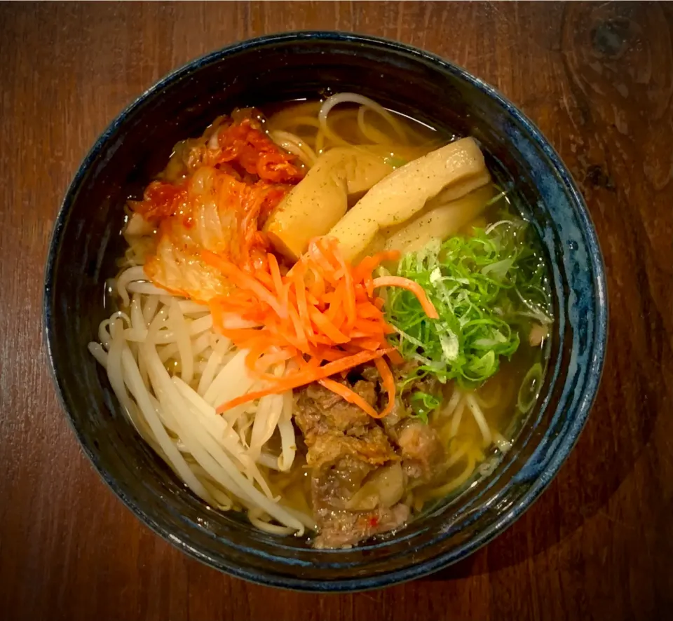 牛すじ煮込温めん|半田手延べそうめんの店 阿波や壱兆さん