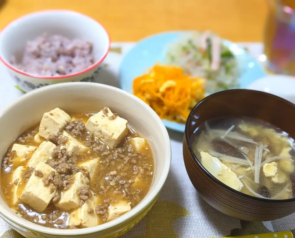 麻婆豆腐|きなこもちさん