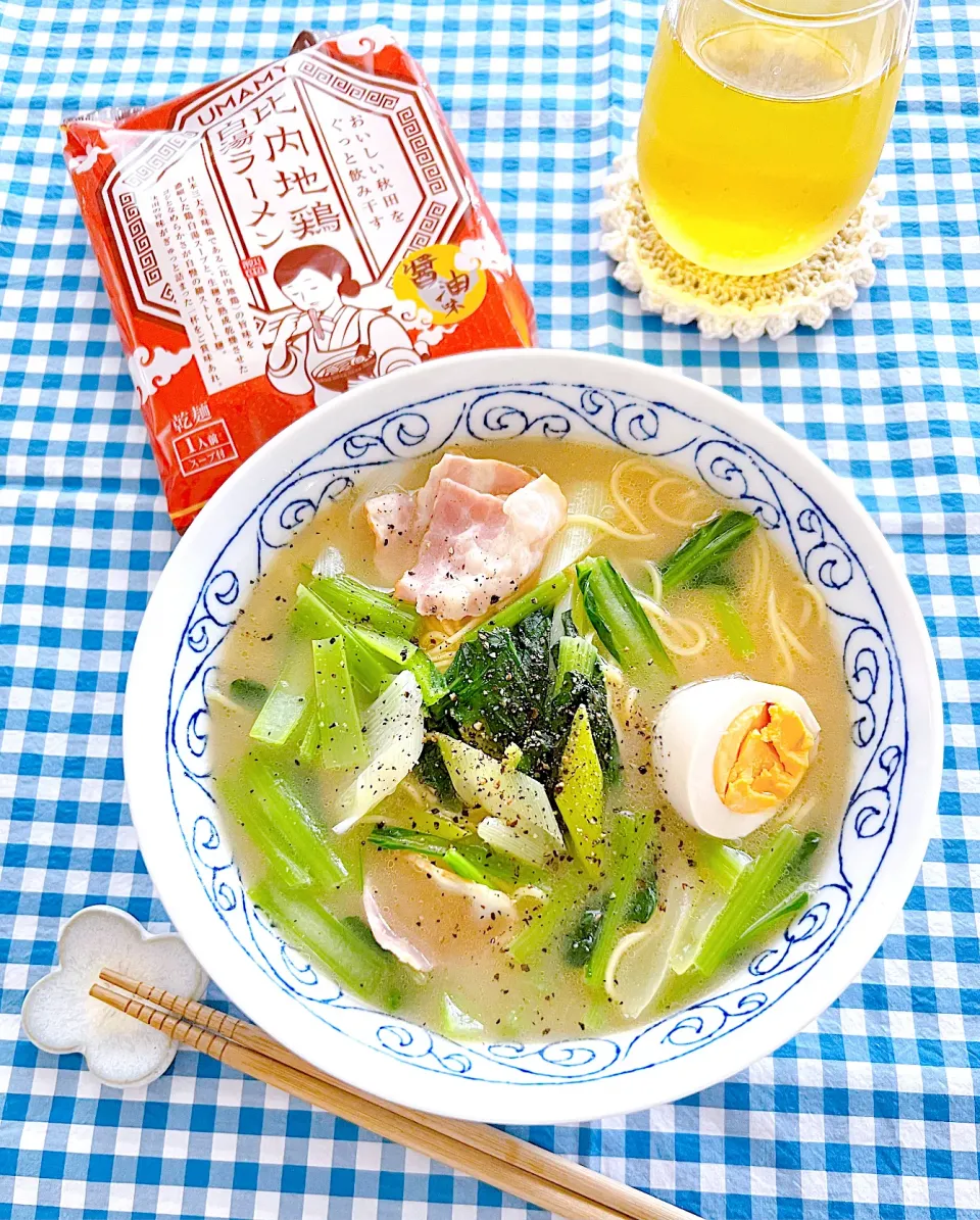 比内地鶏白湯ラーメン|＊Aloha＊さん