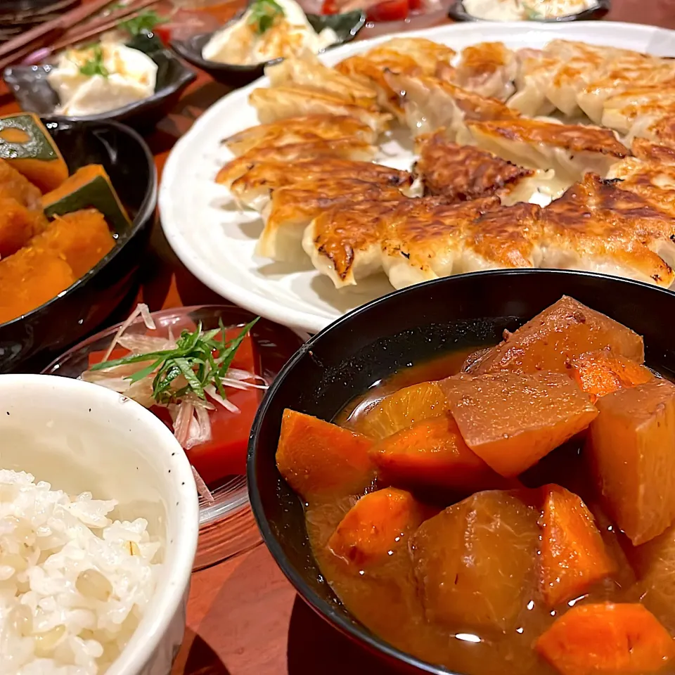 今日の晩ご飯は手作り餃子|mokoさん