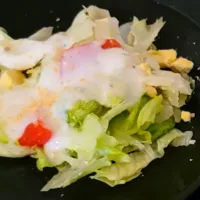 my side salad  with  little bits fresh ham|Carolyn Sincere Marshallさん