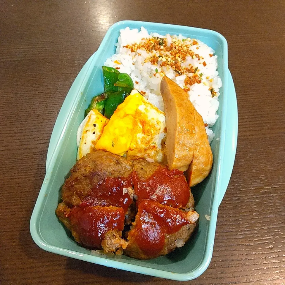 ハンバーグ弁当🍱|Rieさん