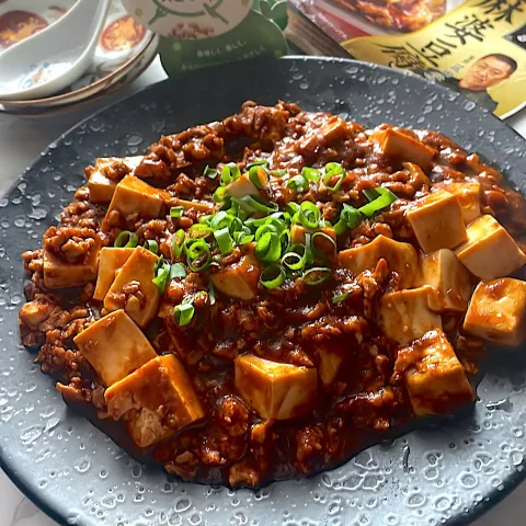 「菰田欣也監修 四川式麻婆豆腐の素 辛口」を使ってみたSnapdishの料理・レシピ写真:ダイズラボ本格四川麻婆豆腐