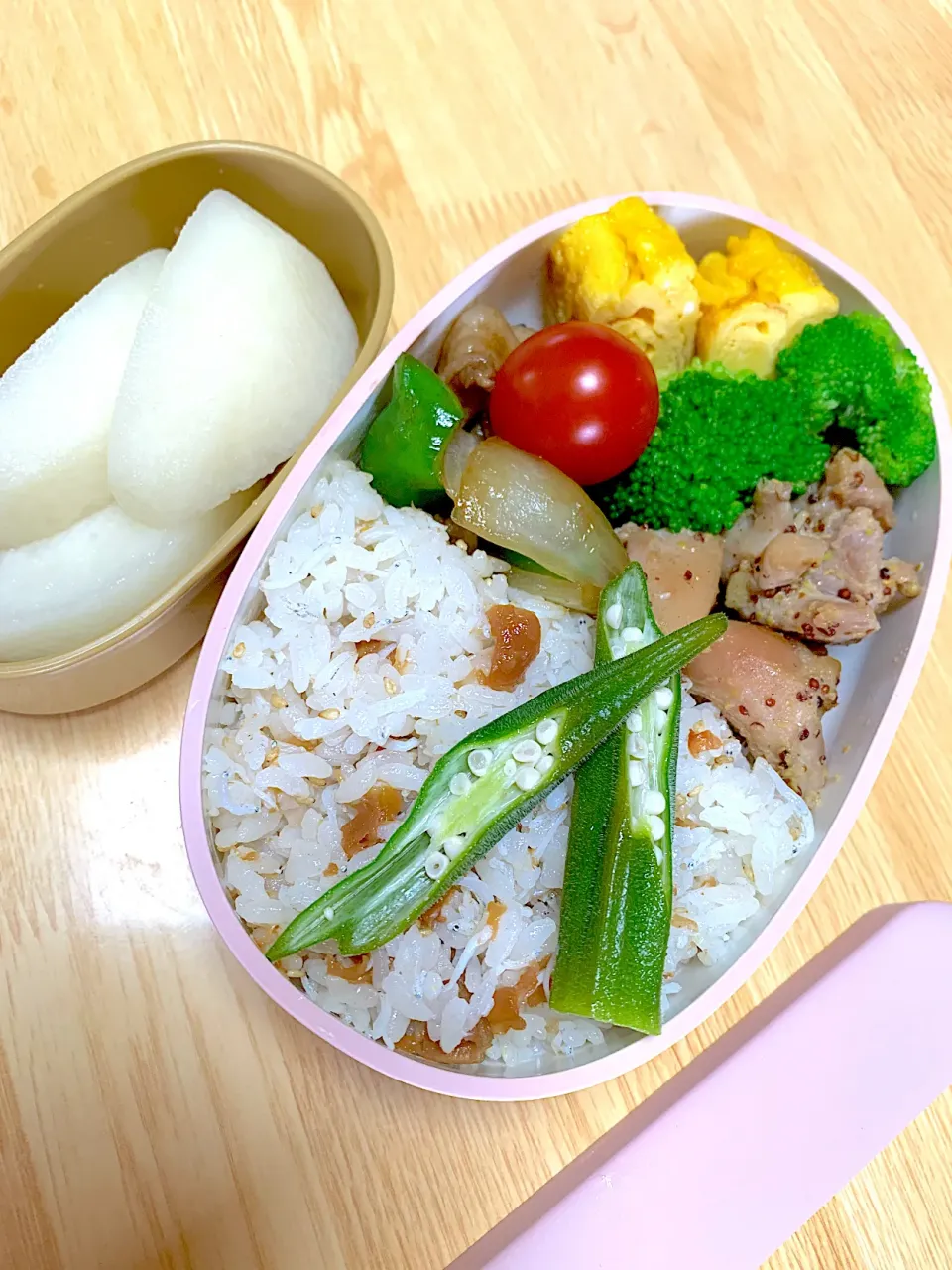 Snapdishの料理写真:女子中学生お弁当⭐️9/5|ニャオさん