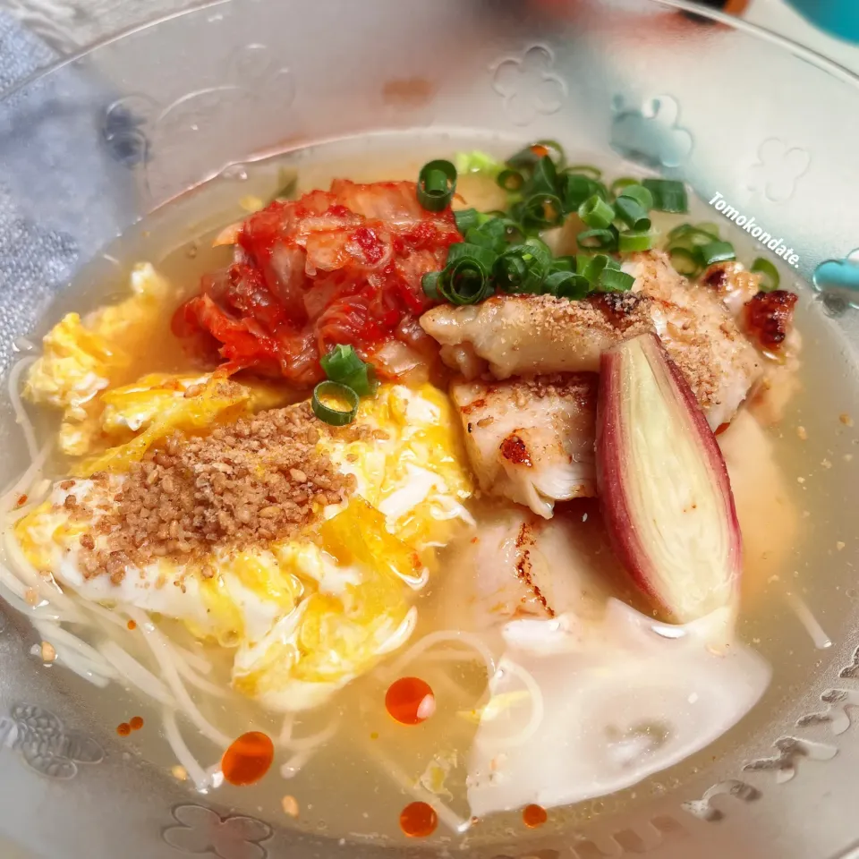 夏の終わりのぶっかけ素麺🎐|🇯🇵ともこちゃん。さん