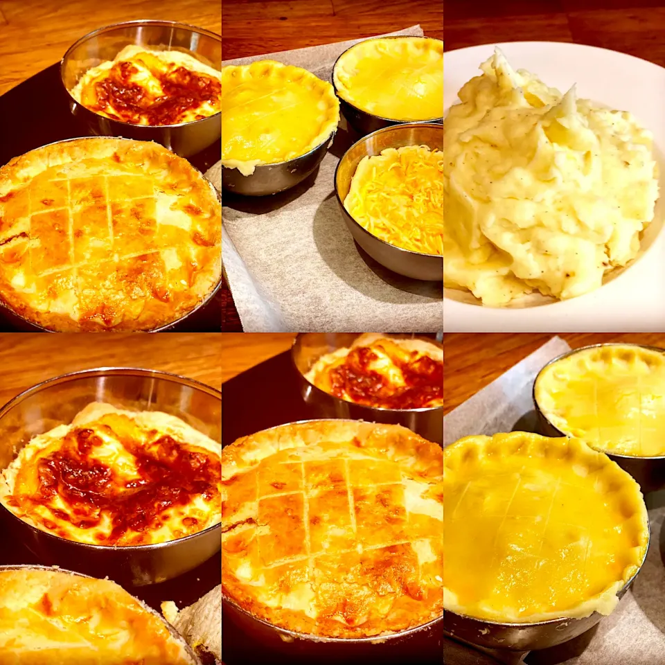 Snapdishの料理写真:Dinner ! Dinner ! 
Hot Curry Pastry Pie with Red wine Gravy & Mash Potato 
#pastrypie #curry 
#gravy #chefemanuel 
#homecooking|Emanuel Hayashiさん