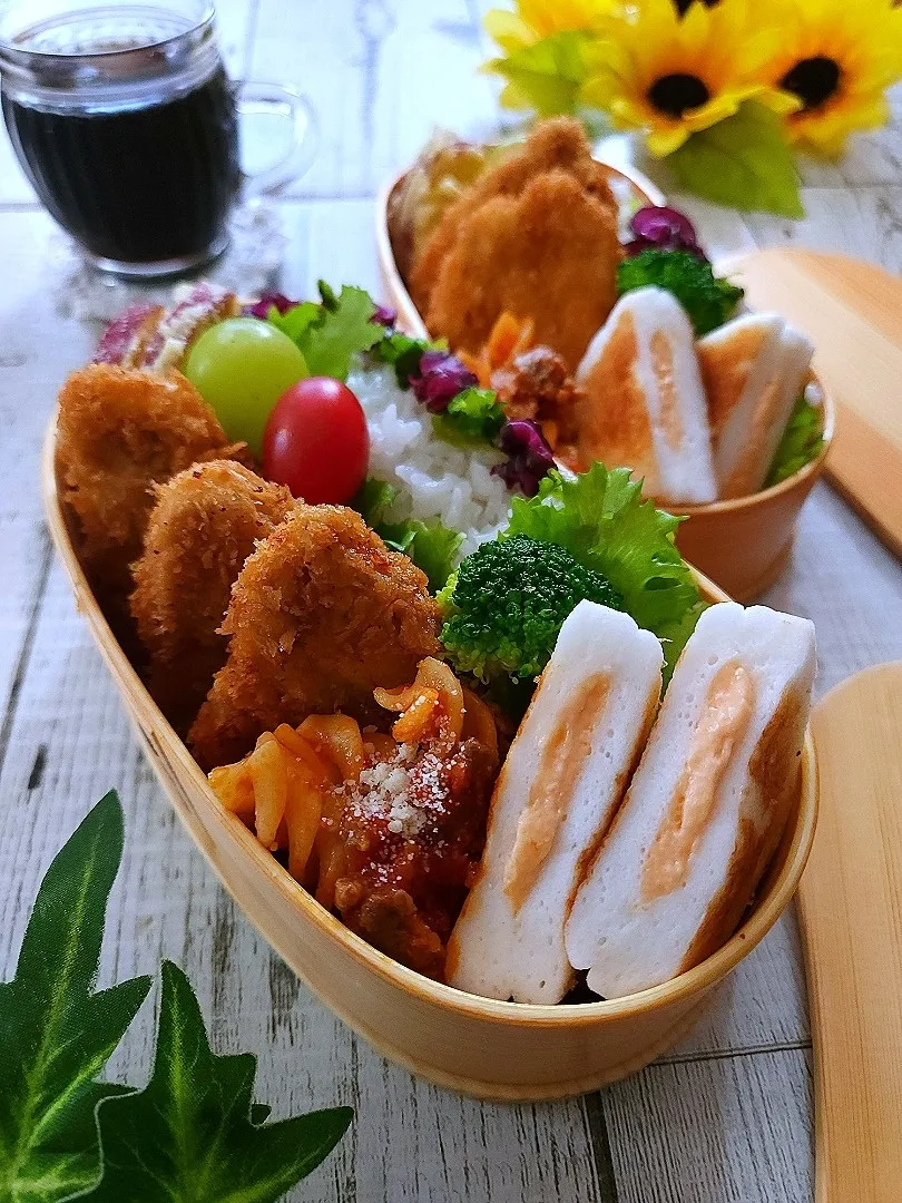 Snapdishの料理写真:ヒレカツ弁当|sugar beansさん