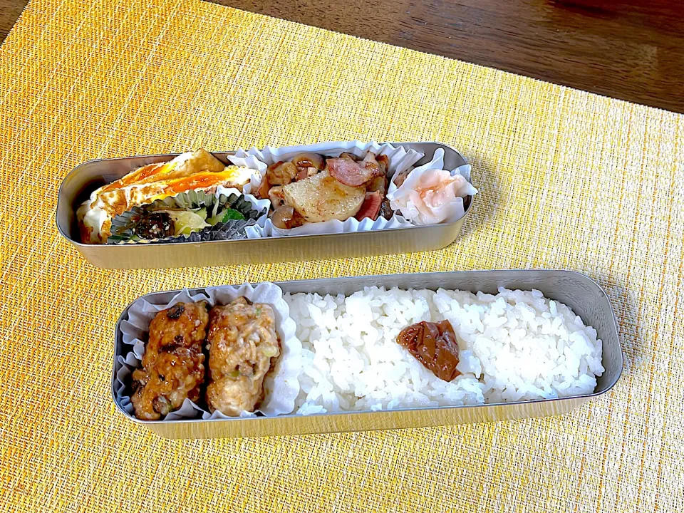 豚こまだんご&長芋ときのこ炒め|きりんママさんさん