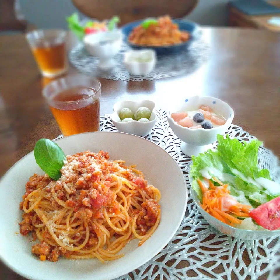 朝ごはん☁！|まめころさん