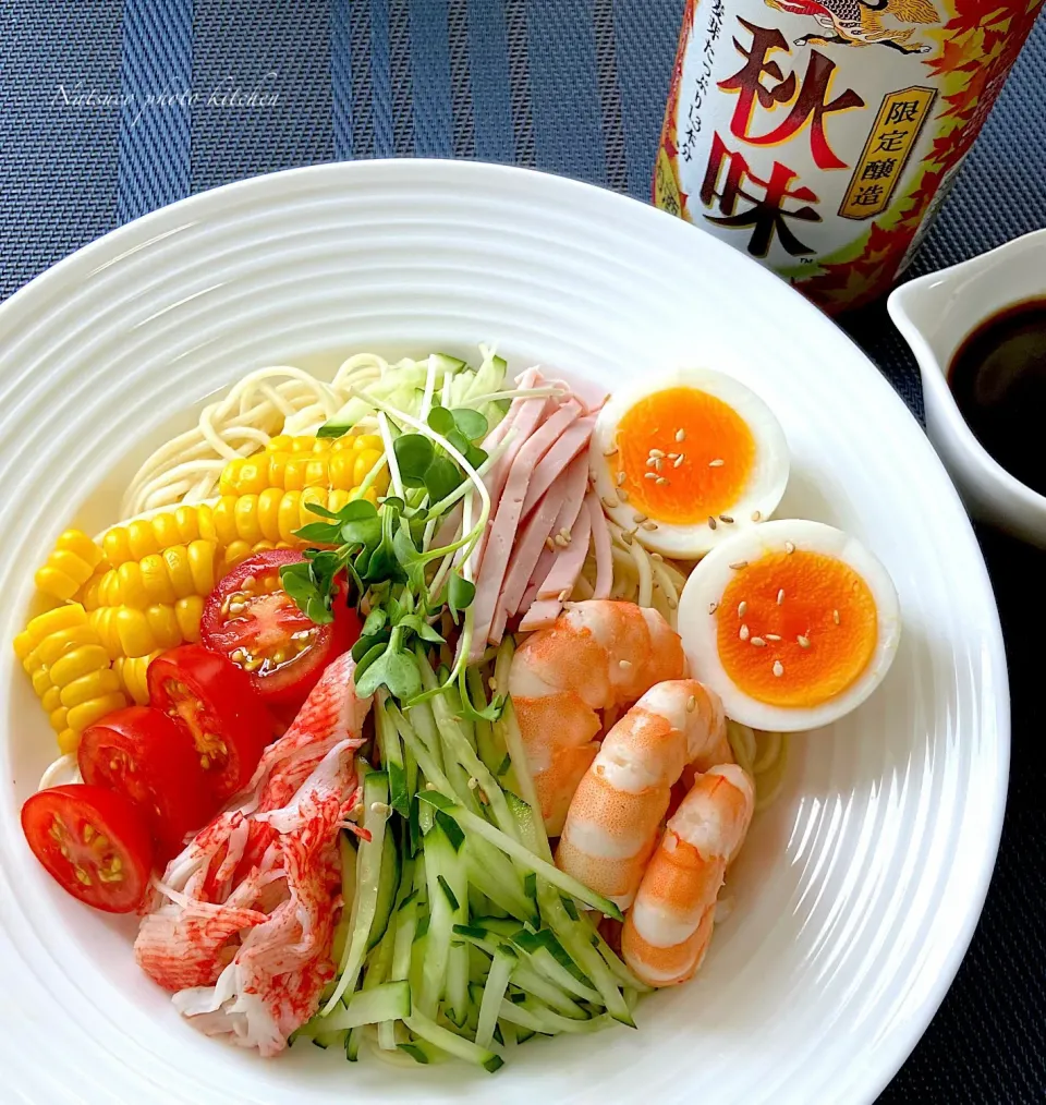 この夏最後の冷やし中華😋|ナツ1224さん