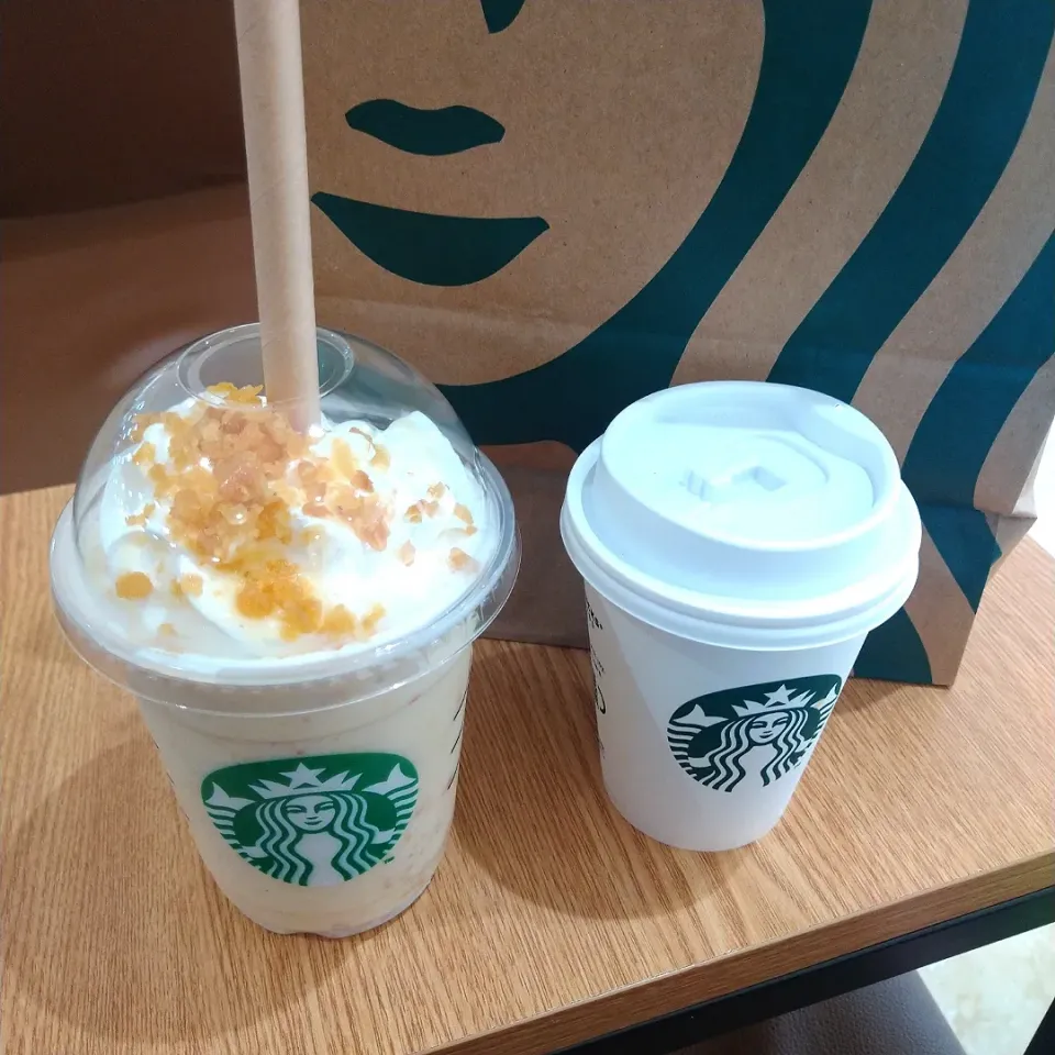 スタバのおさつバターフラペチーノ|うたかた。さん