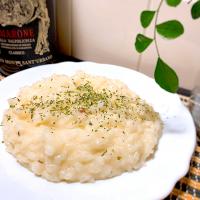 まろやか豆乳チーズリゾット