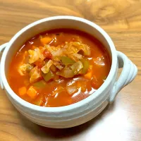 Snapdishの料理写真:あまり野菜のミネストローネ|Masatoさん