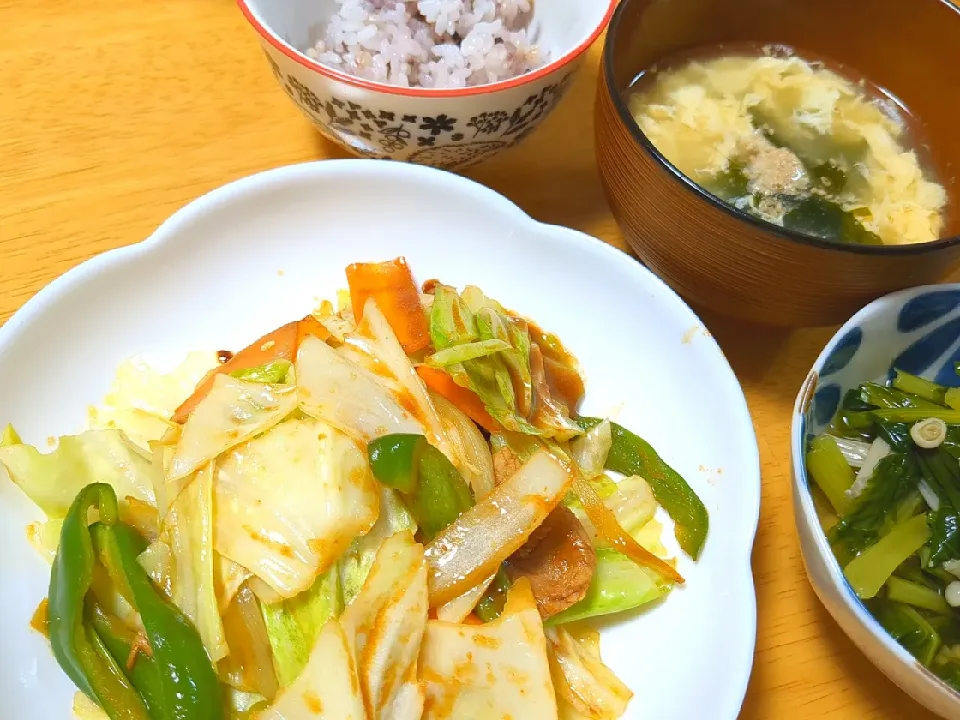 キャベツたっぷり回鍋肉|きなこもちさん