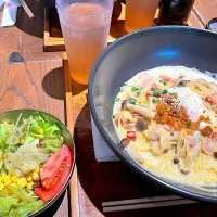 Snapdishの料理写真:和風カルボナーラ|(*^^*)さん