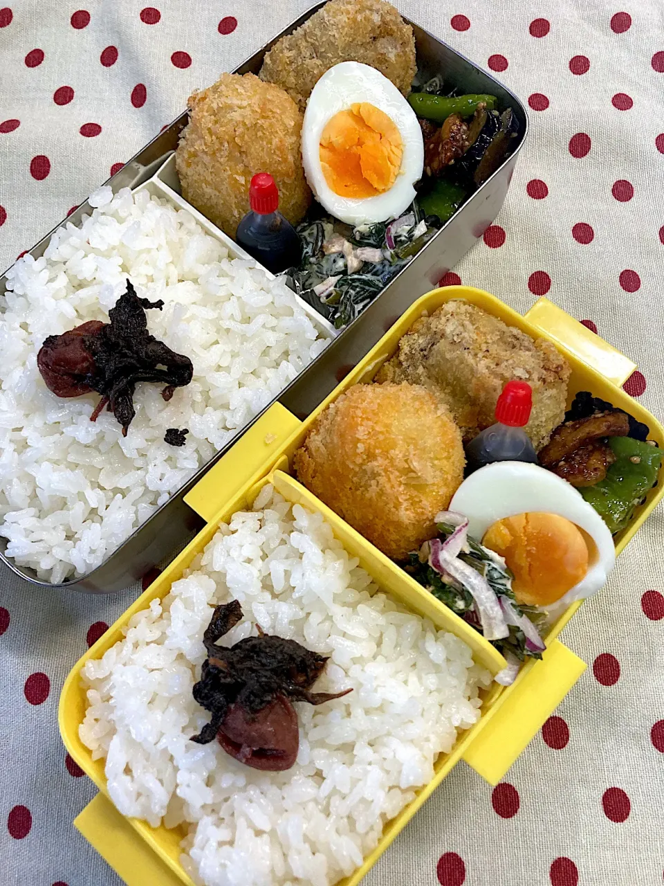 ９月7日 手作りコロッケ弁当🍱|sakuramochiさん