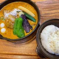 Snapdishの料理写真:チキンスープカレー|まきさん