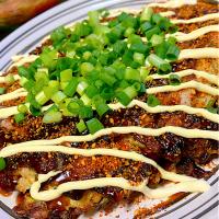 オートミールお好み焼き