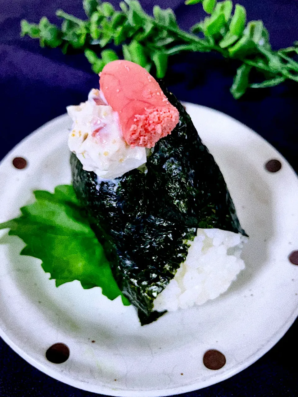 行列のおにぎり屋さん再現第六段　ホッキサラダ＆焼きたらこ|オーロラさん